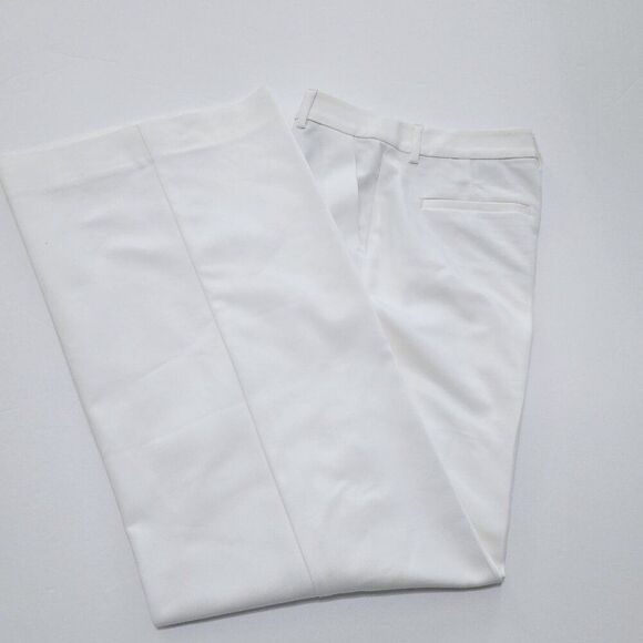 Lilly Pulitzer - Size 6 - Colletti High Rise Wide Leg Trouser Pant Coconut White - Picture 4 of 9